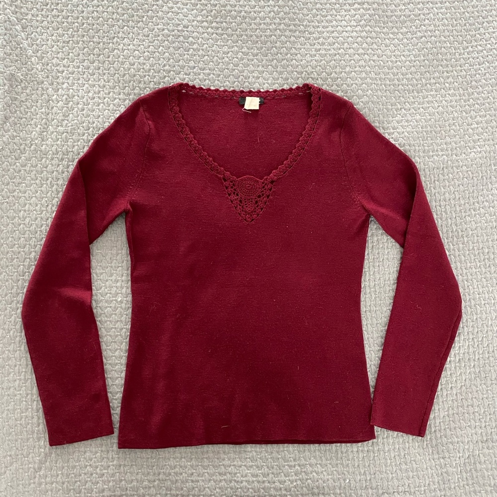 J. Crew Marino Wool Sweater